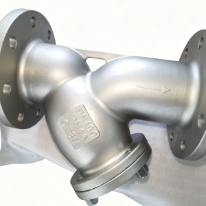 SS316 DIN Flange End Strainer Valve