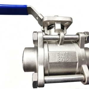 3PC SS316 High Platform Ball Valve