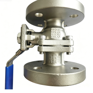 2PC Flange Ball Valve